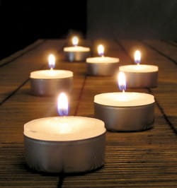 Candle Lighting Ceremony of Remembrance - Clandon Wood, near Guildford