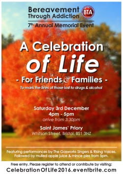 A Celebration of Life for Friends and Families