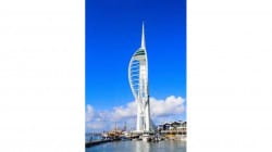 Joy is abseiling down Portsmouth Spinnaker Tower!