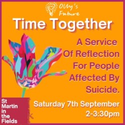 Time Together - A Service of Reflection For People Affected By Suicide