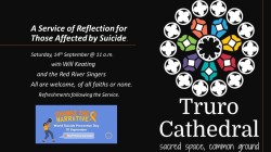 A service of Reflection for Those Affected by Suicide