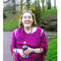 Emma Louise In Sefton Park, Liverpool - one of her favourite places - April 2007