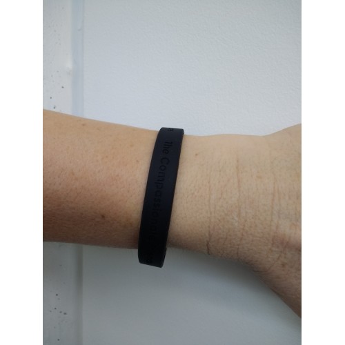 Charity wristband - black