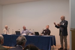 Professor David Spieglehalter giving a speech at the AGM in 2022